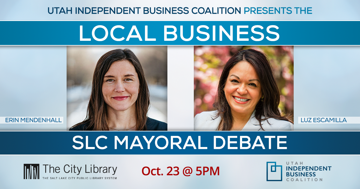 Local Business Salt Lake City Mayoral Debate