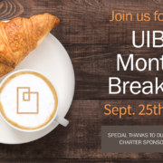 Join us for UIBC’s Monthly Breakfast on September 25th at 8am!